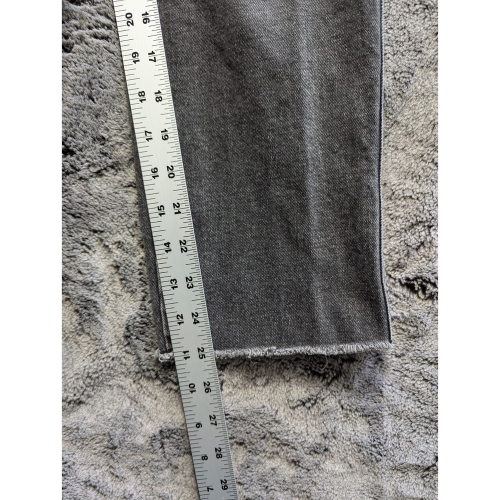 Free People Straight Leg Ankle Jeans Women's Size 28 Gray - Picture 8 of 15